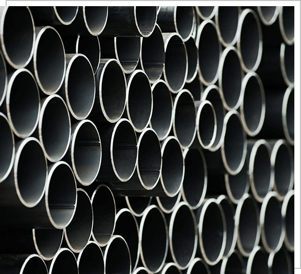Stack of Steel Pipe